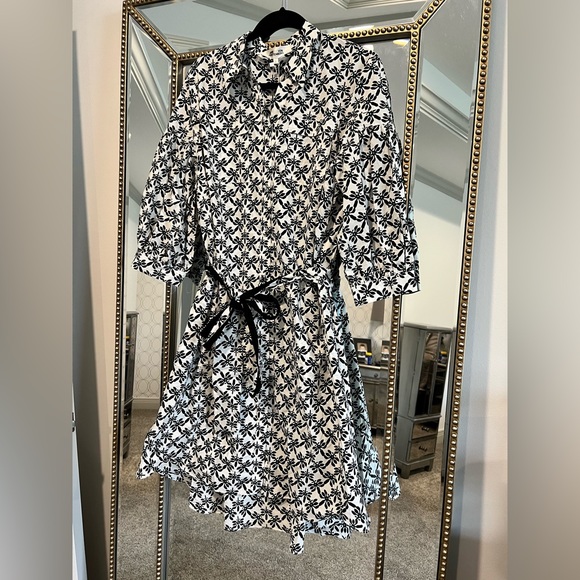 Diane Von Furstenberg Paige Trellis Dress - Picture 1 of 8